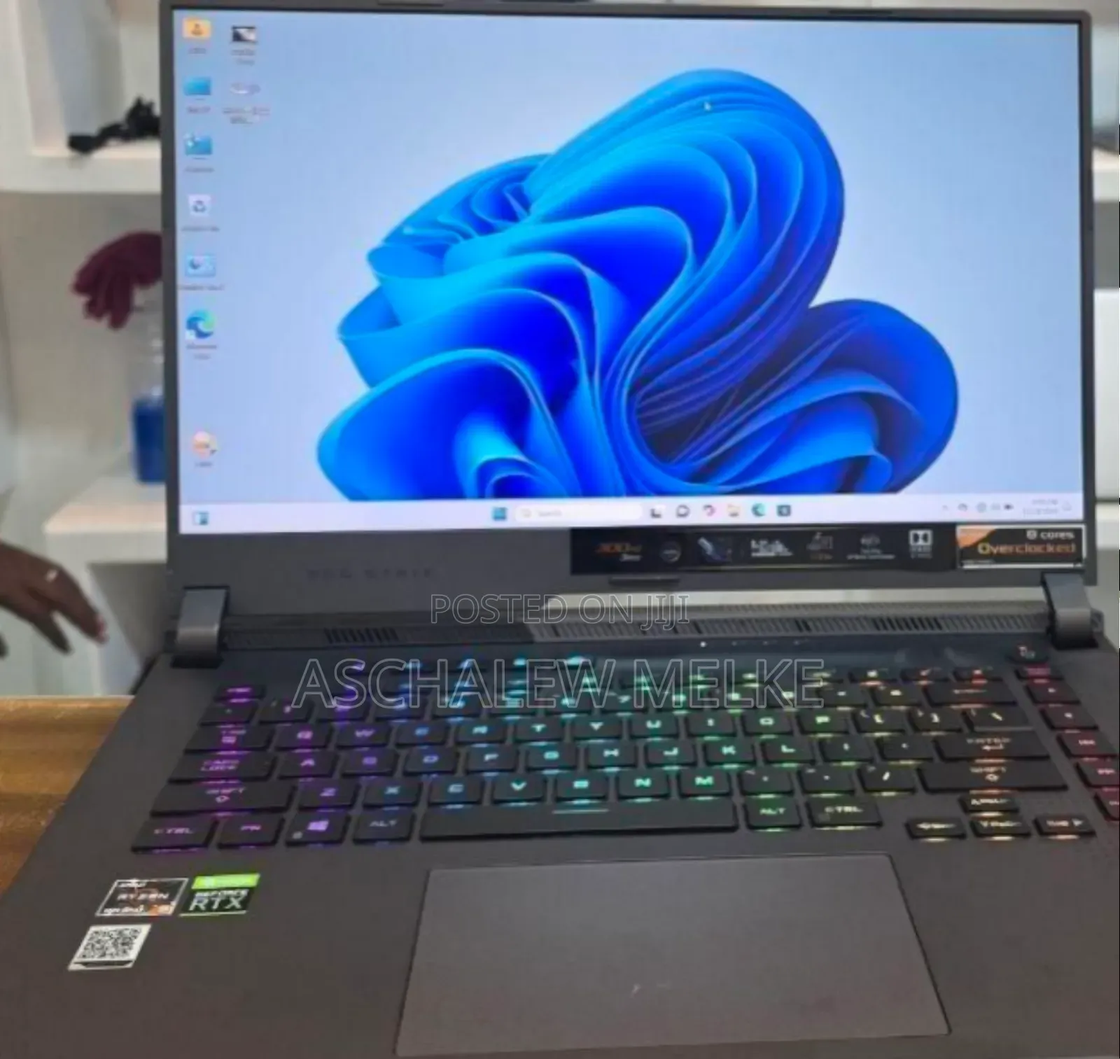 New Laptop Asus ROG Strix Hero Edition 16GB AMD Ryzen 9 SSD 512GB