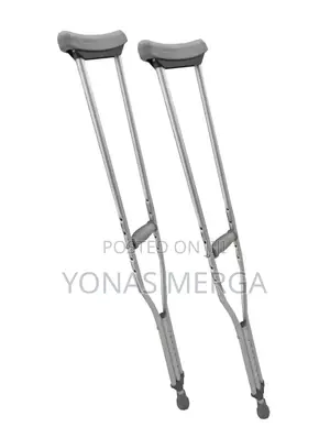 Photo - Under Arm Crutches实filixtrue Under Arm Auxillary Crutch