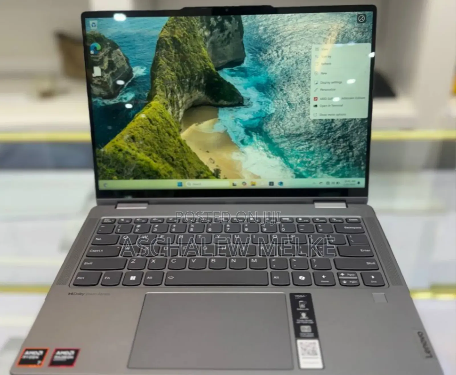 New Laptop Lenovo Yoga 7i 16GB AMD Ryzen 7 SSD 1T