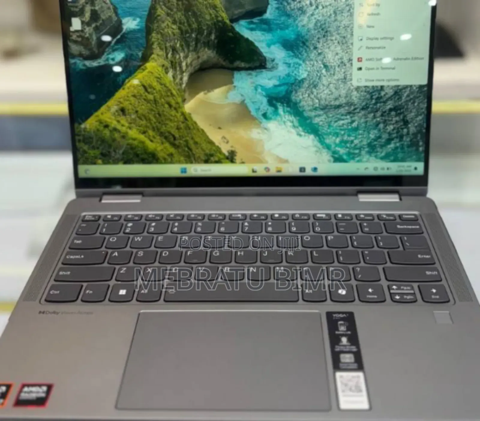New Laptop Lenovo Yoga 7i 16GB AMD Ryzen 7 SSD 1T