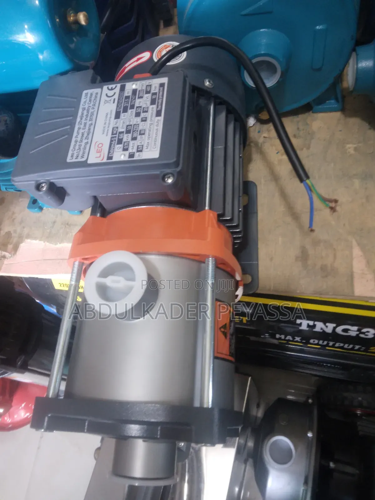 Leo Stainles Steel Pump