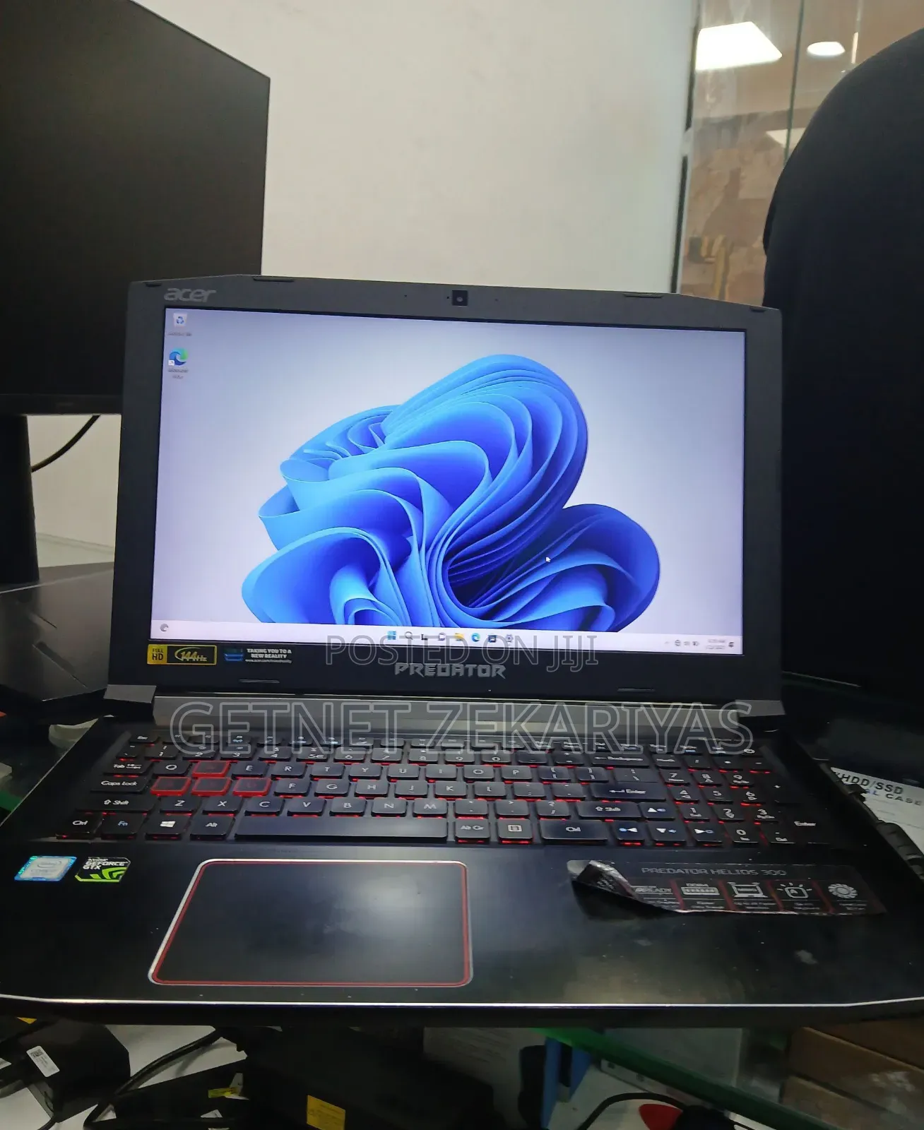 New Laptop Acer Predator Helios 300 16GB Intel Core I7 SSD 256GB