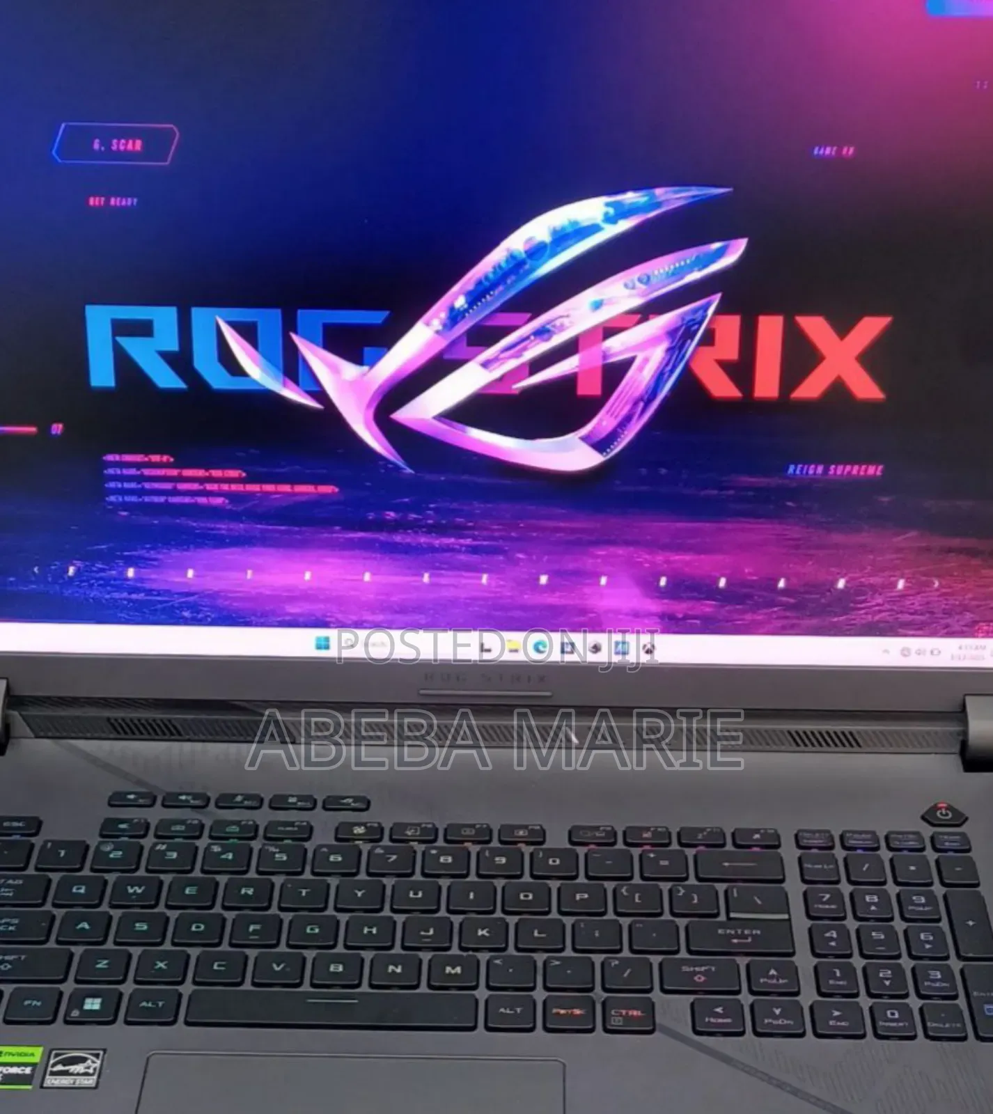 New Laptop Asus ROG Strix G15 32GB Intel Core I9 SSD 1T