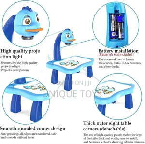Electronic Kids Drawing Projector Table,
With Light Music