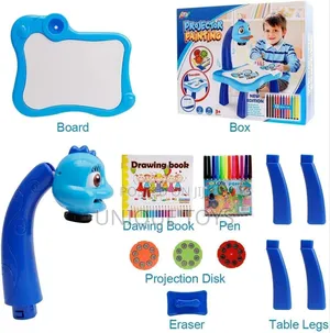 Electronic Kids Drawing Projector Table,
With Light Music