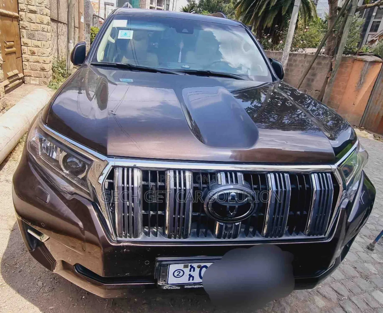 Toyota Land Cruiser Prado 2022 Brown