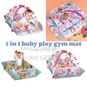 Photo - 5 in 1 Baby Play Gym Mat