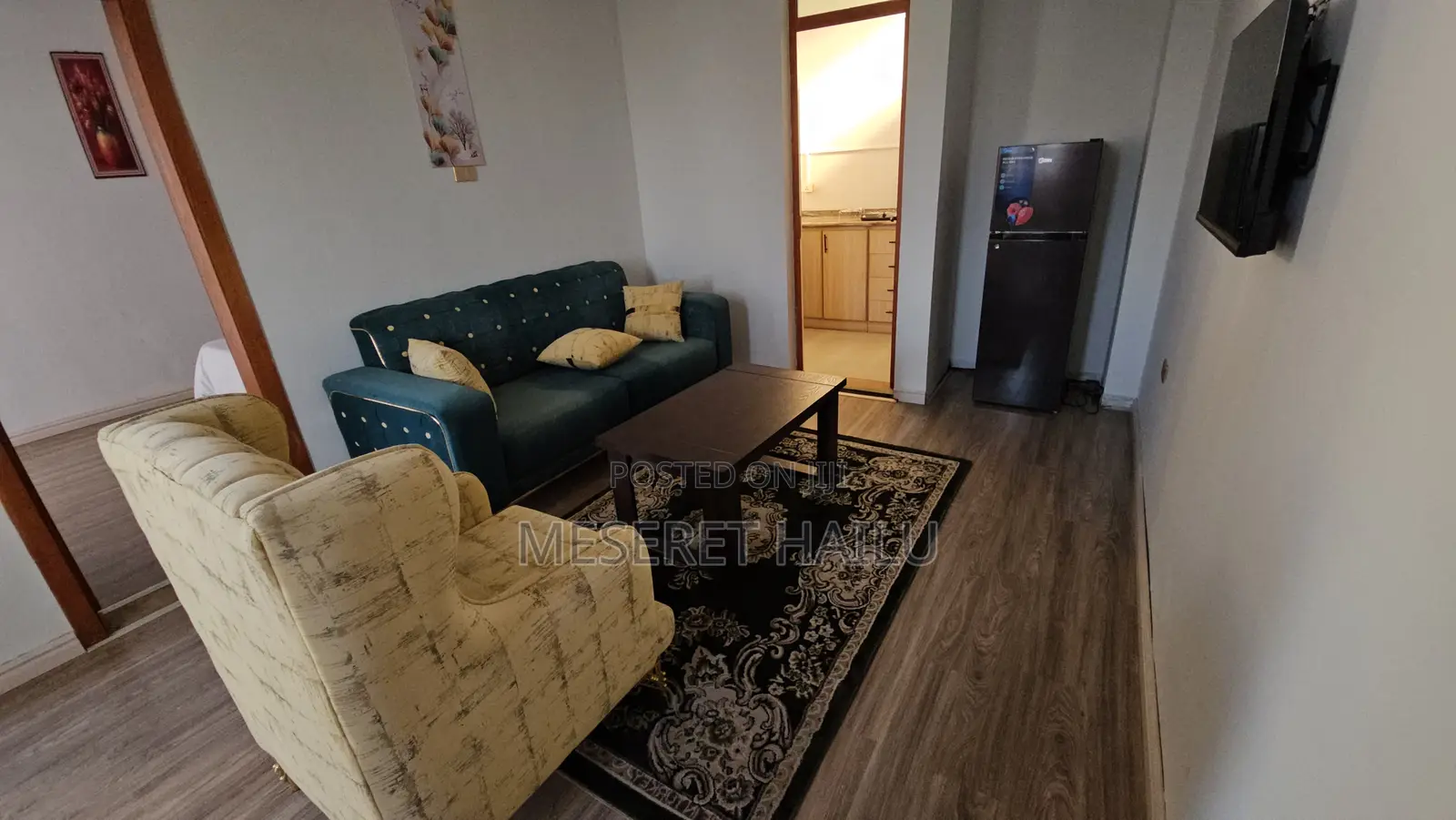 Furnished 1bdrm Apartment in 24, Bole for rent