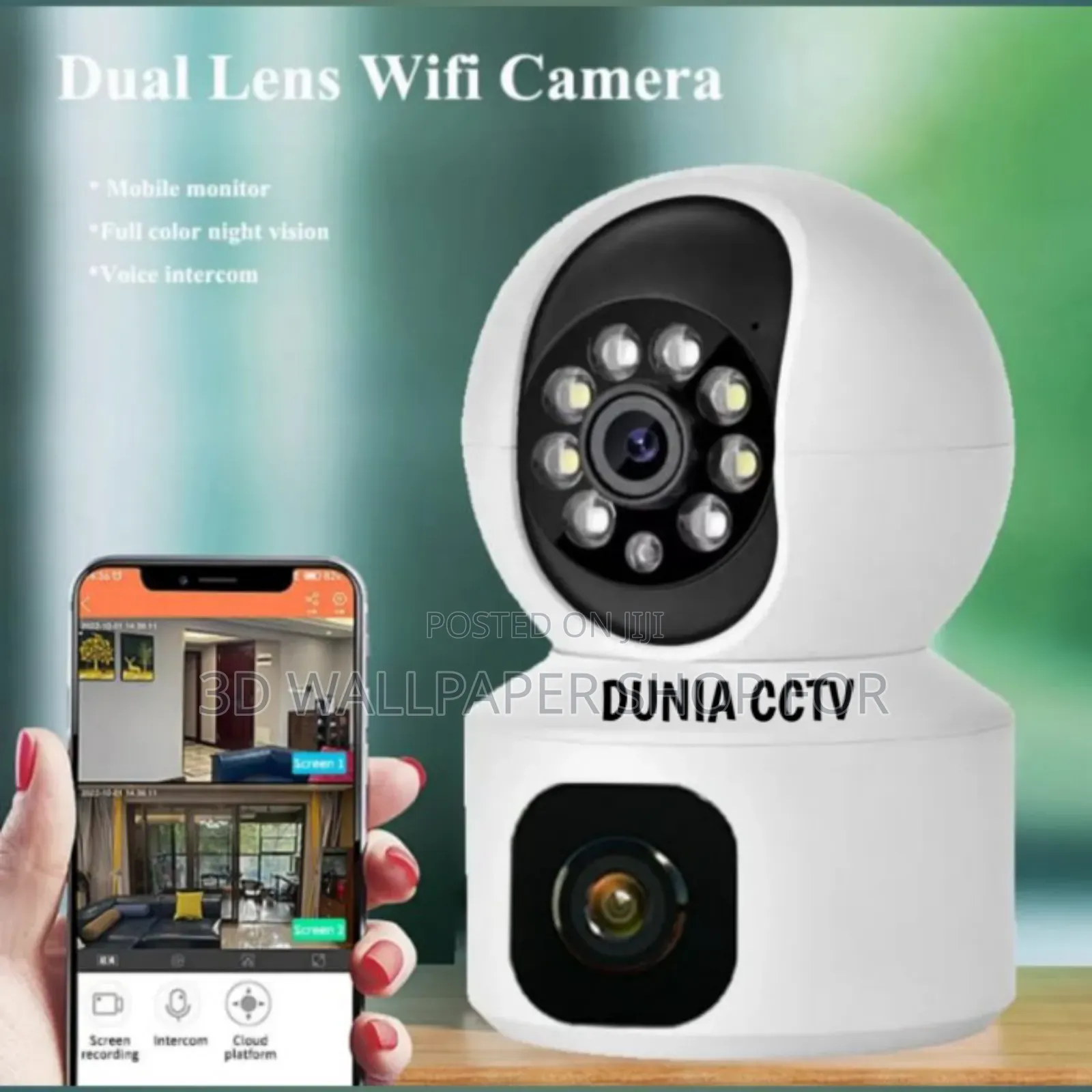 Smart Dual Lens Wifi Camera