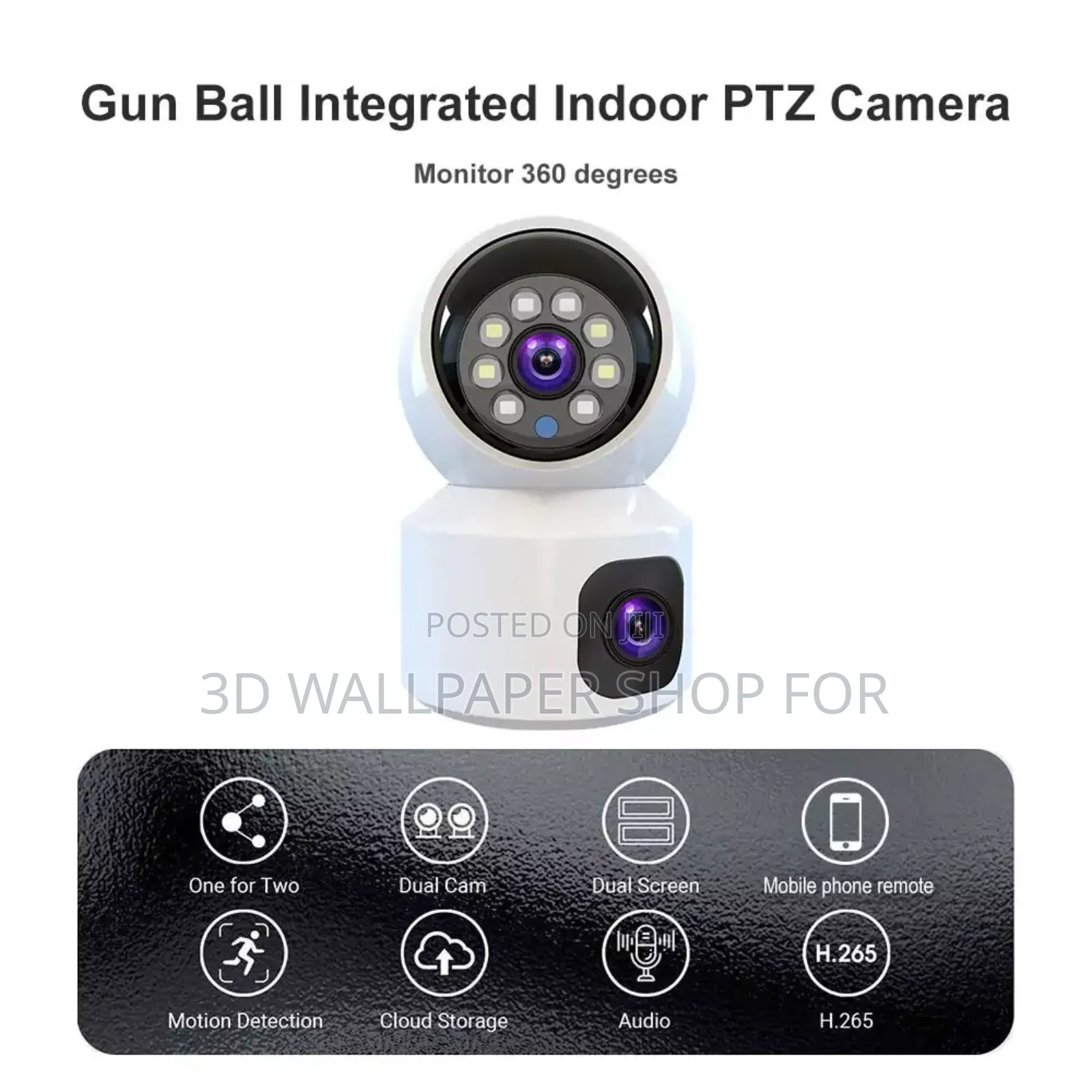 Smart Dual Lens Wifi Camera