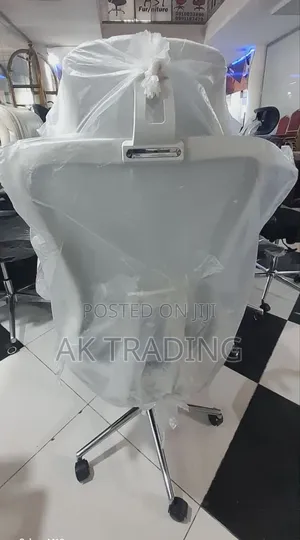 Office Manager Chair (White Color)