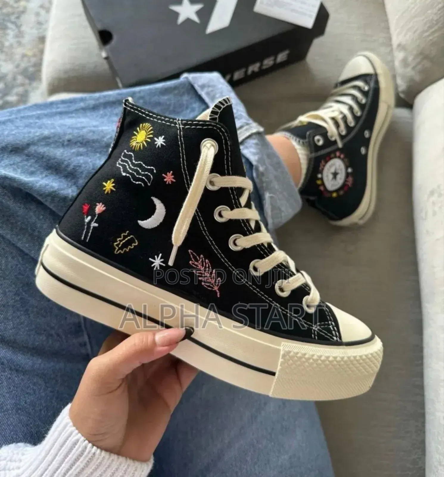 #Converse All Star #Platform Chunk High Shoes for Women's