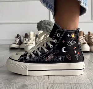 #Converse All Star #Platform Chunk High Shoes for Women's