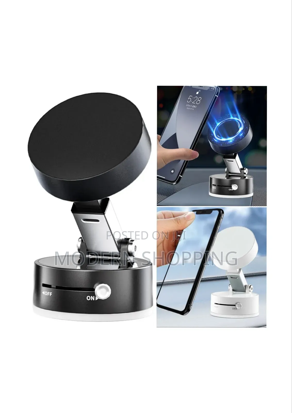 Vacuum Suction Phone Holder