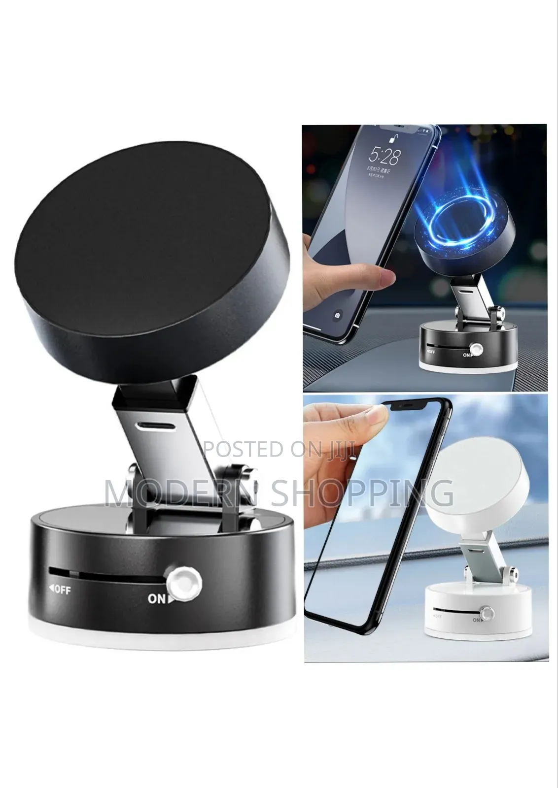 Vacuum Suction Phone Holder