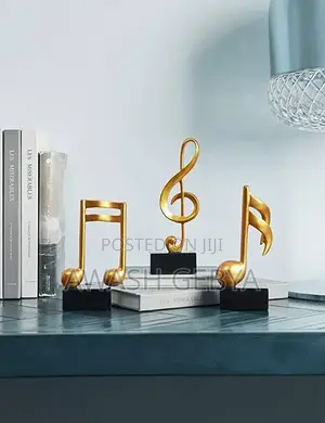 Photo - ለስጦታ Musical Notes Statue Ornament