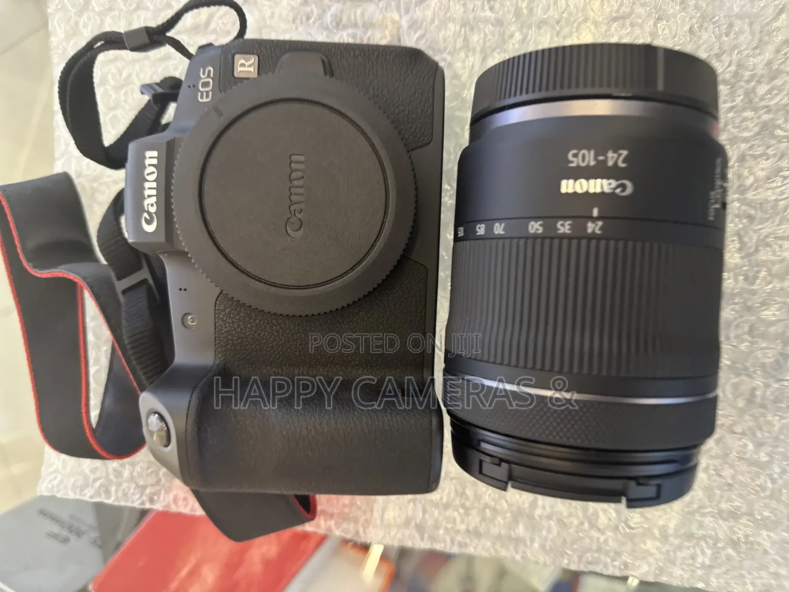 Canon R With Silver Lens