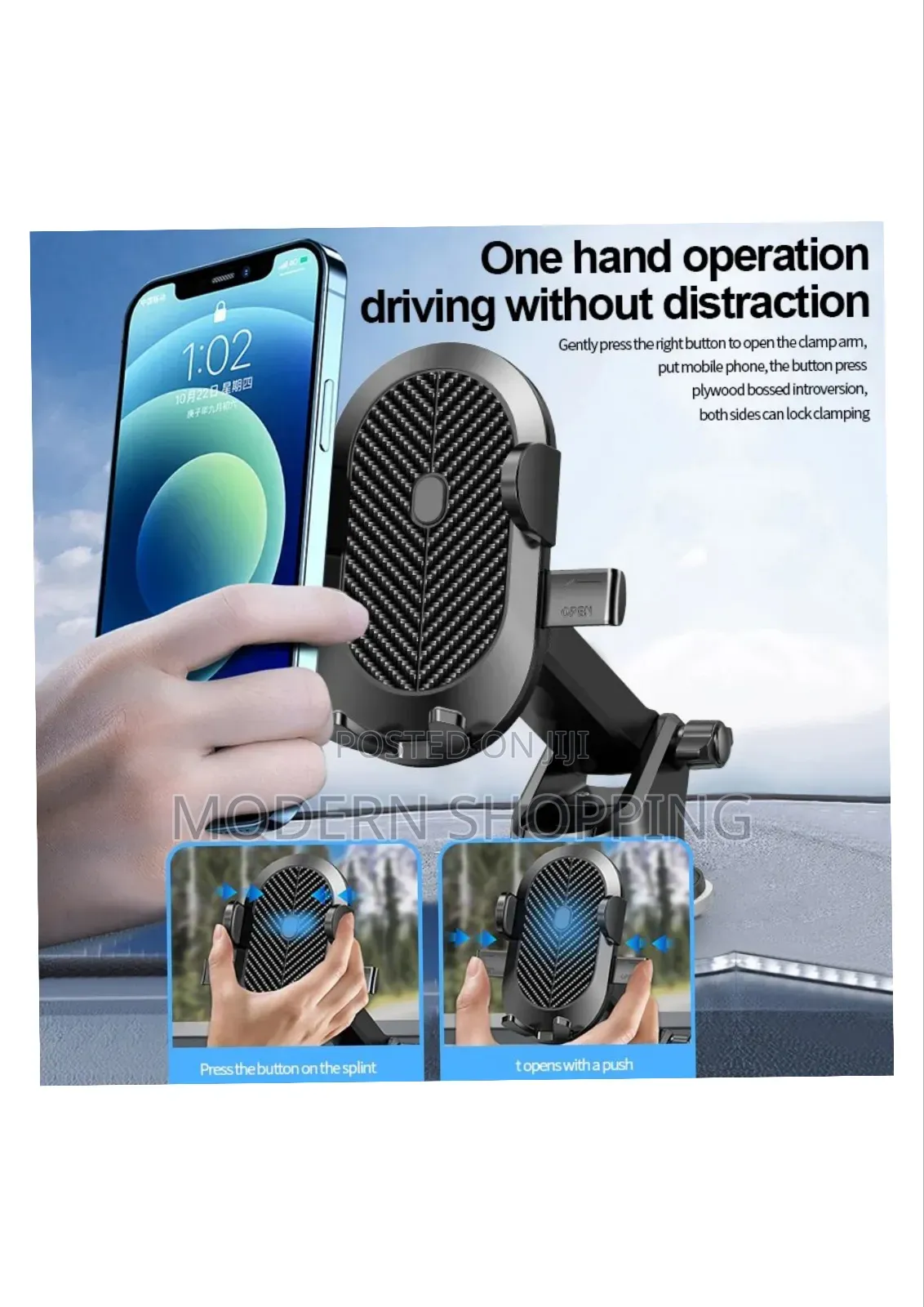 Rotatable Car Phone Holder