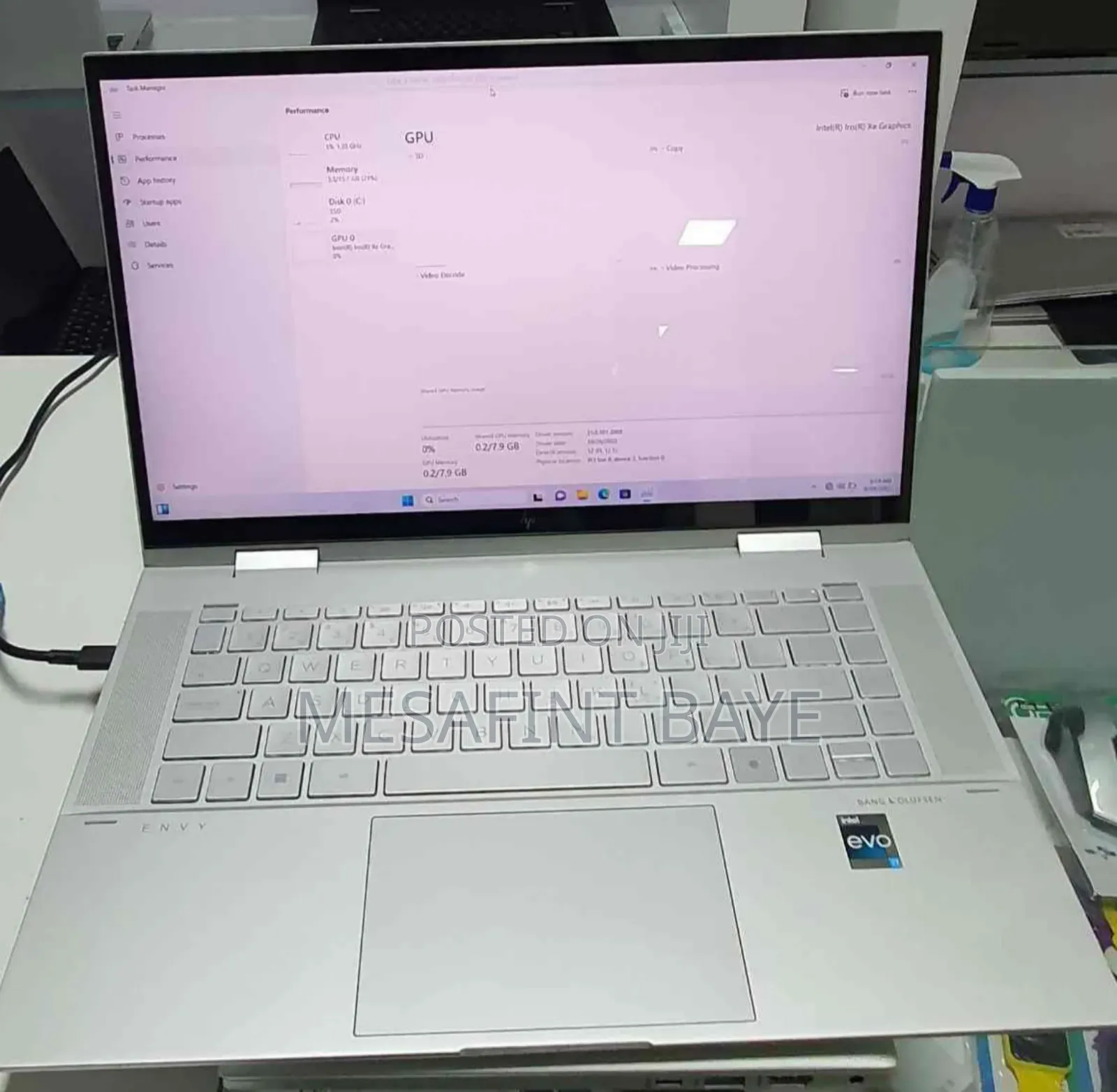 New Laptop HP Envy X360 16GB Intel Core I7 SSD 512GB