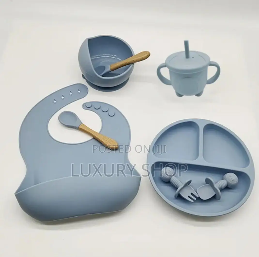 Silicone Baby Feeding Set of 6