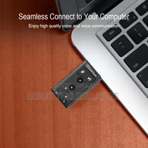 External Usb Sound Card 7.1 Channel 3d With 3.5mm Headset Mic