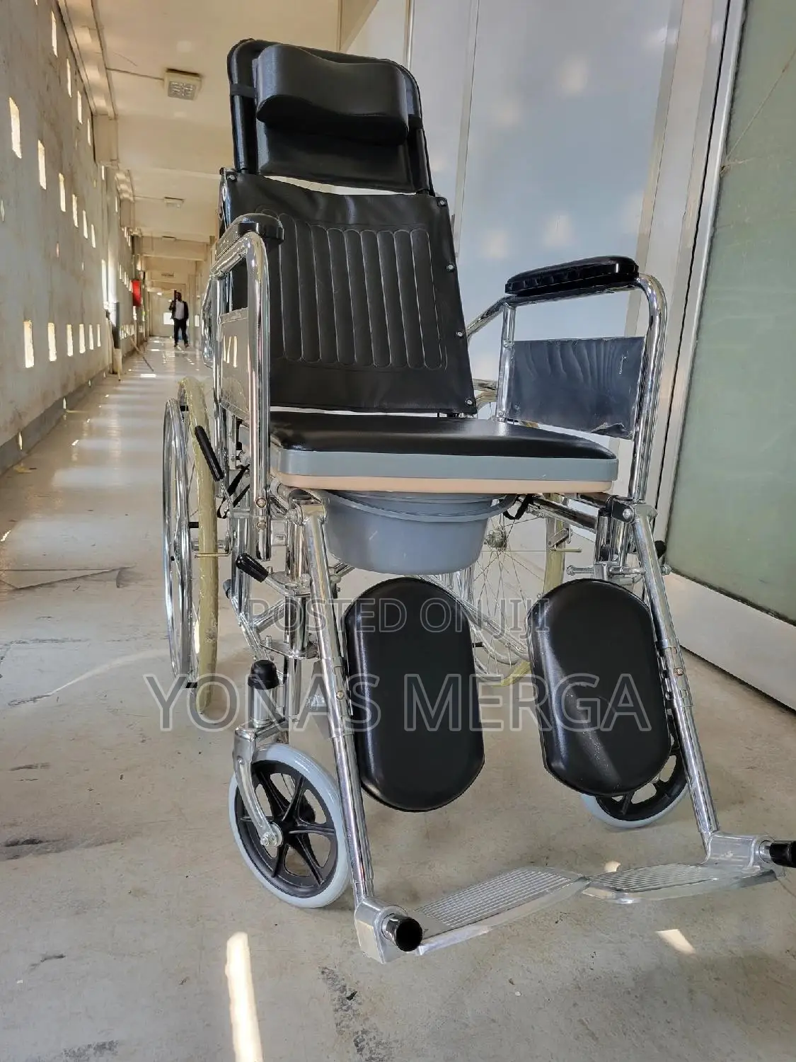 WHEELCHAIR:Lp909嬤reclining Detach Armrest气elevating Footrest