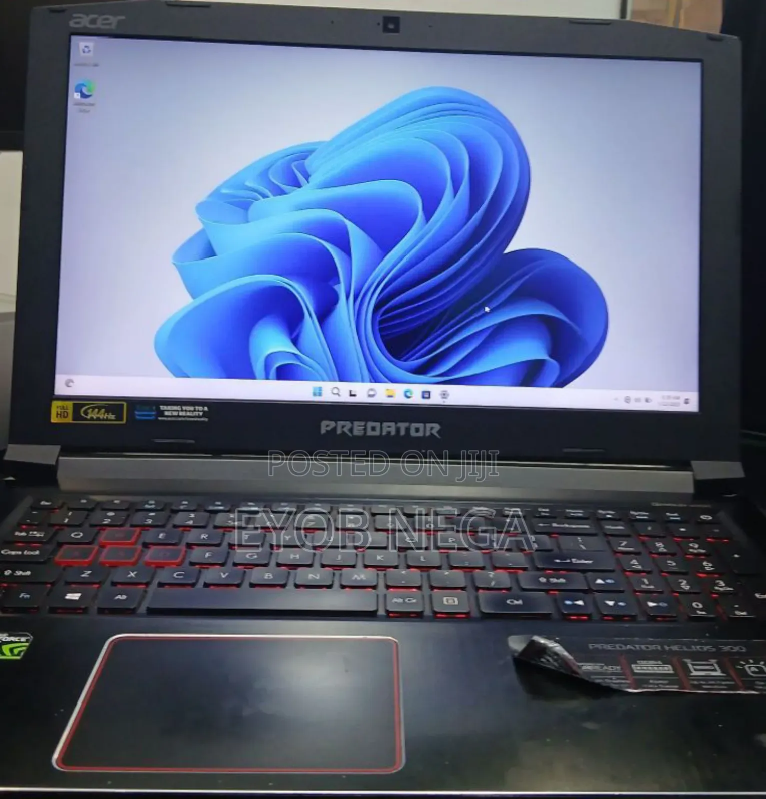 New Laptop Acer Predator Helios 300 16GB Intel Core I7 SSD 256GB