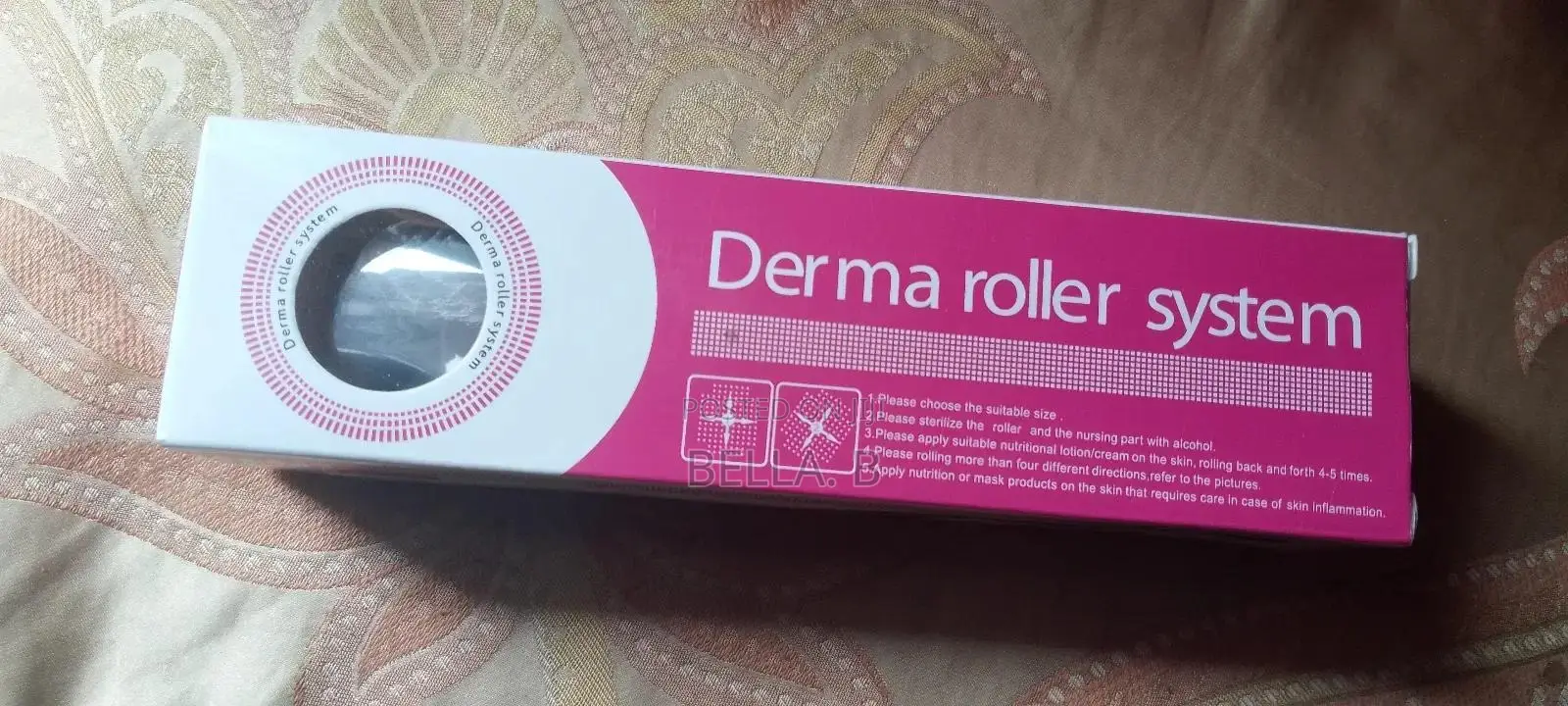 Derma Roller Roll Away Wrinkles Skin