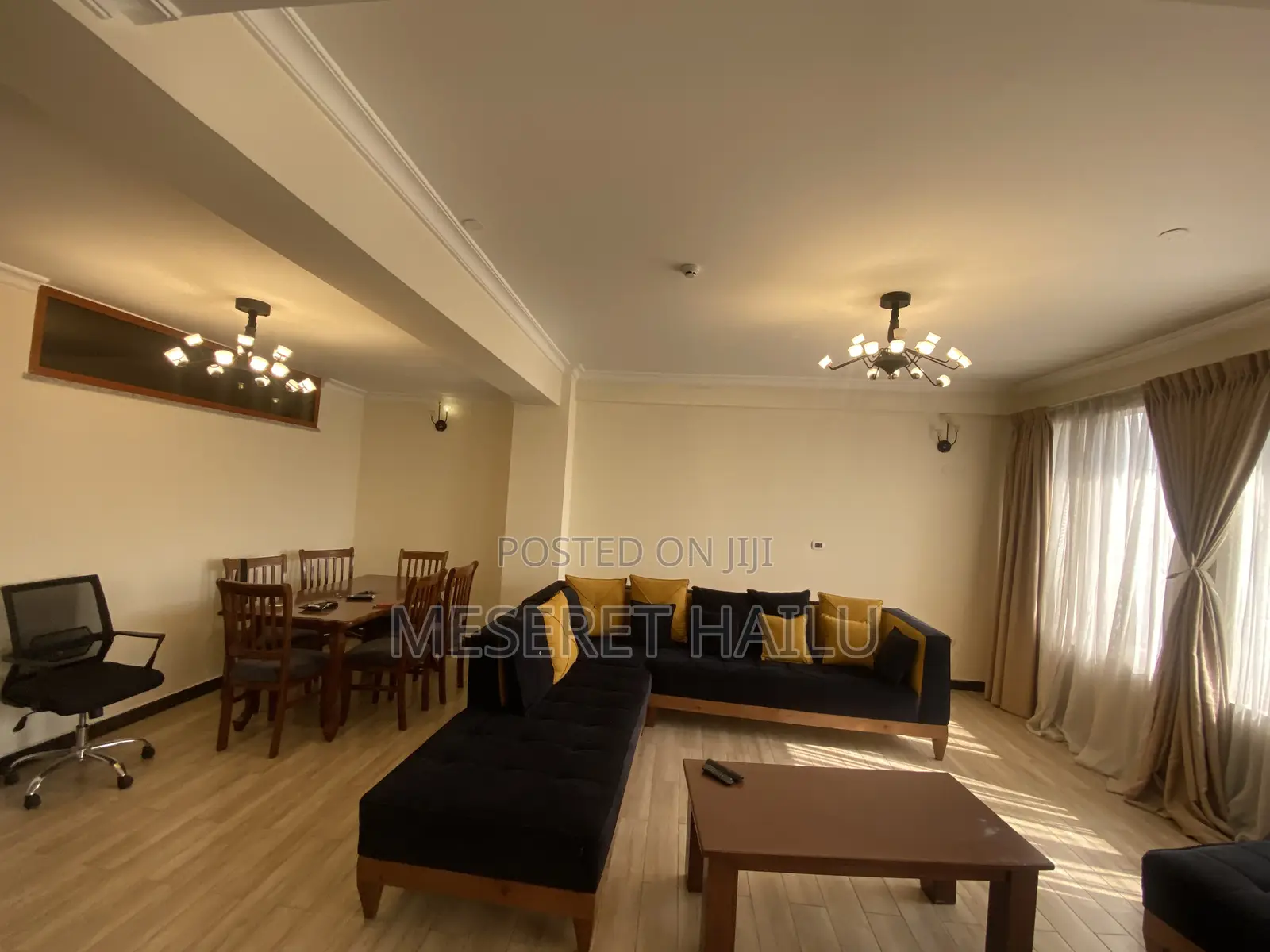 Furnished 1bdrm Apartment in Meskle Flower, Bole for rent