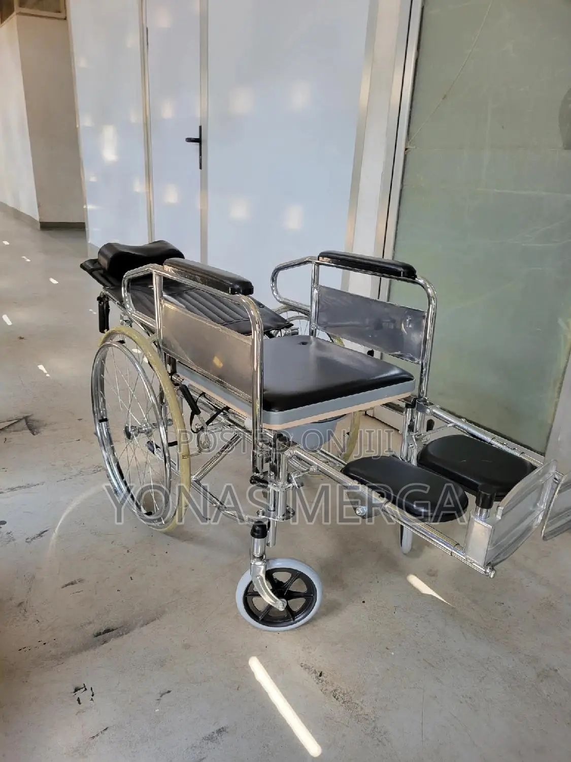 Leather Wheelchair圉waterproof Easy-to-Clean Seat Back Panels