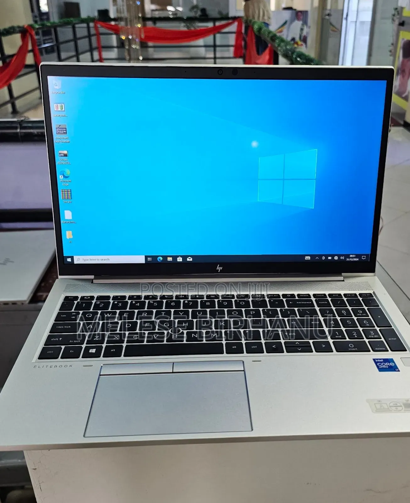 New Laptop HP EliteBook 850 G8 16GB Intel Core I7 SSD 512GB