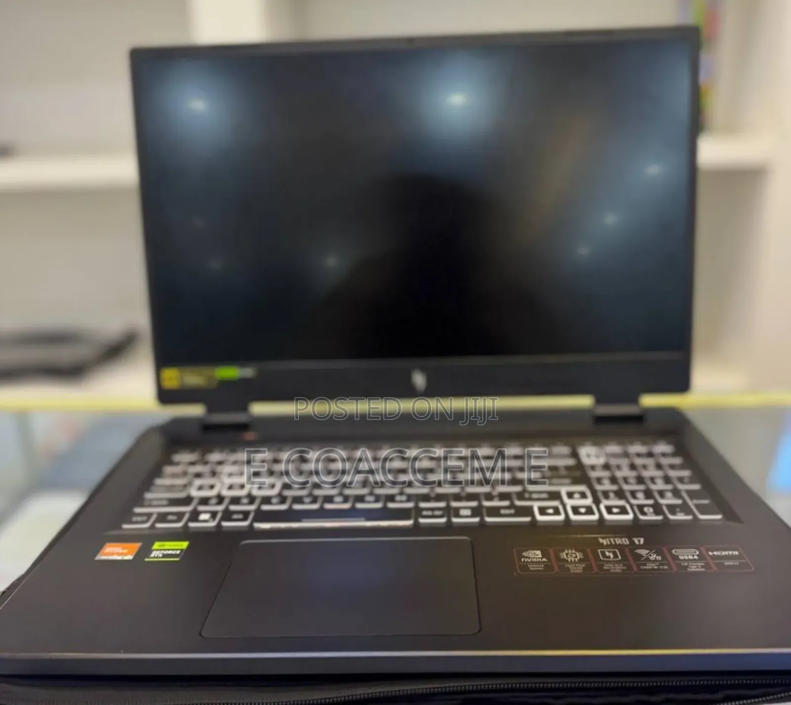 New Laptop Acer Nitro 17 16GB AMD Ryzen 7 SSD 1T