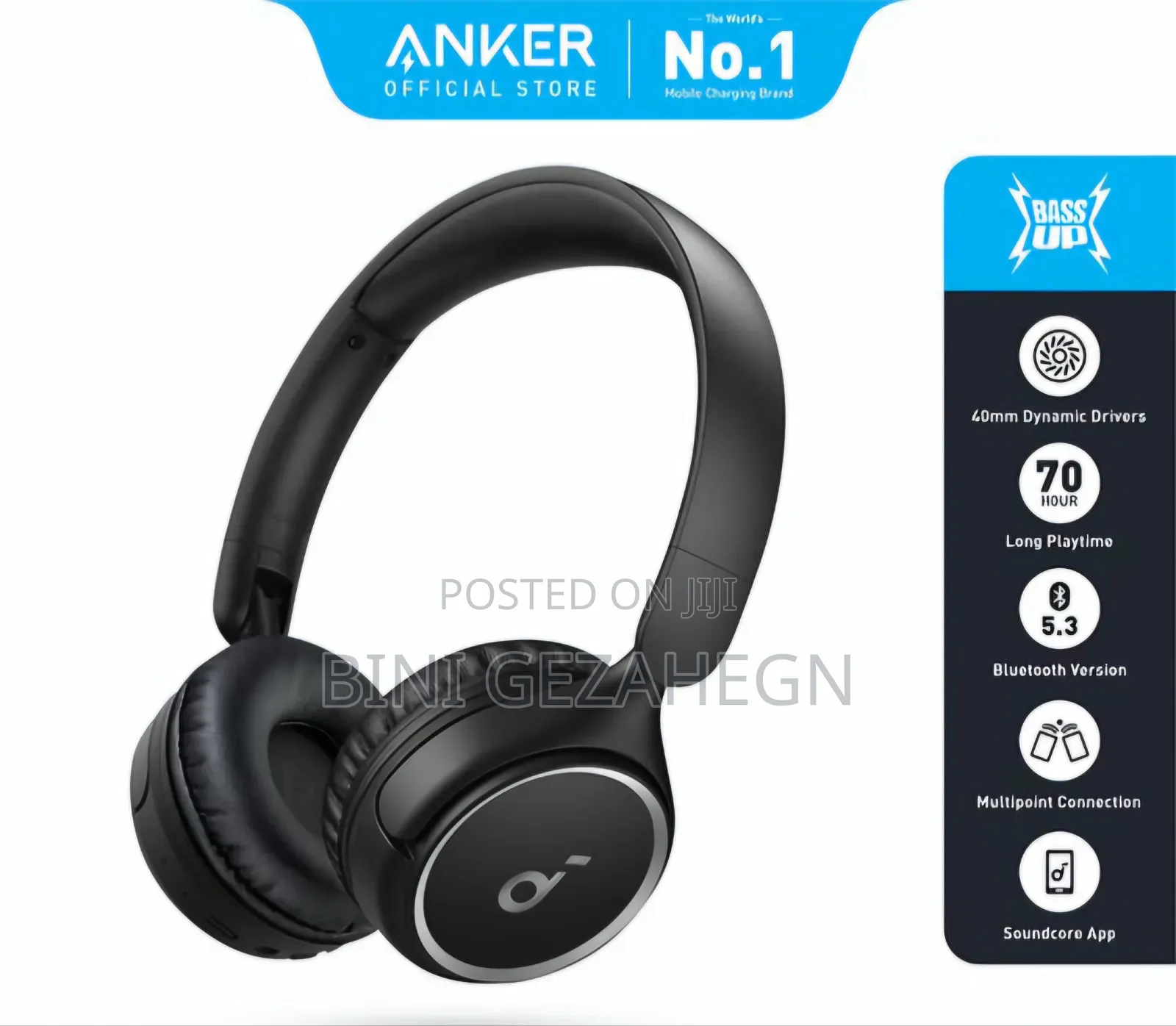 Soundcore H30i Headphone