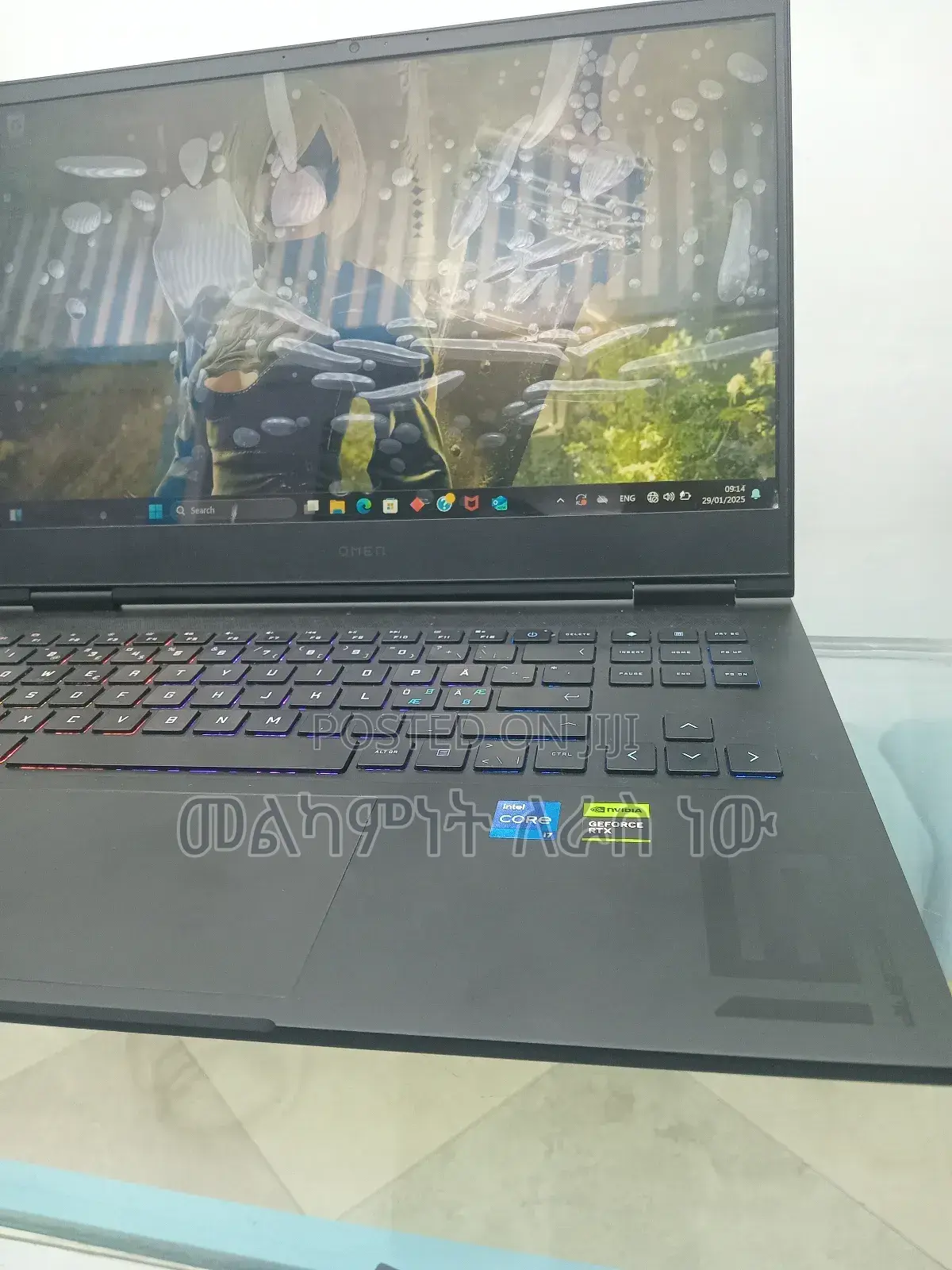 New Laptop HP Omen 15 16GB Intel Core I7 SSD 1T