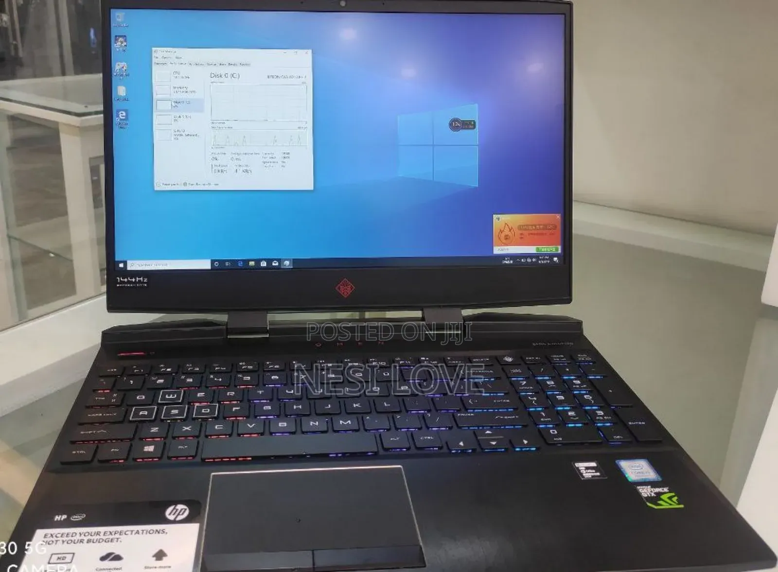 New Laptop HP Omen X 16GB Intel Core I7 SSD 512GB