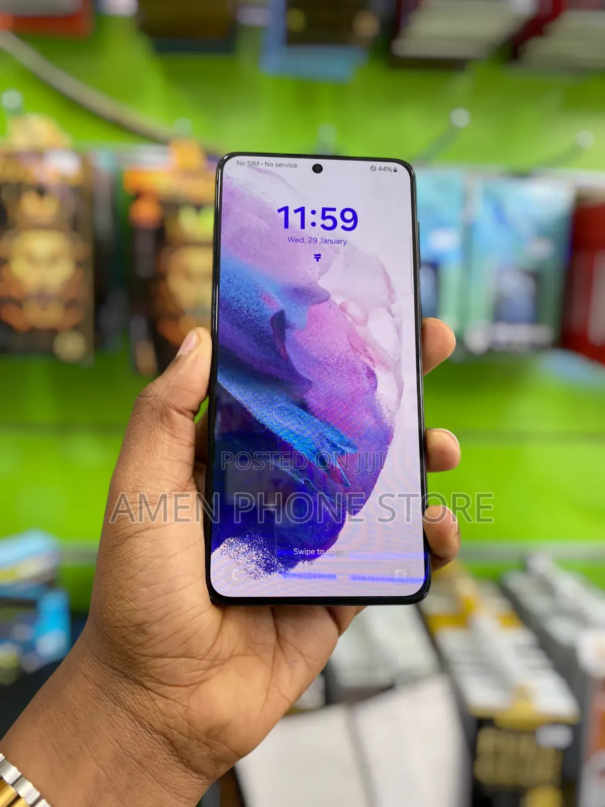 New Samsung Galaxy S21+ 5G 256 GB Black