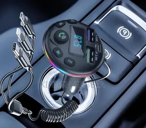 3 in 1 Car Charger With Mp3 Player