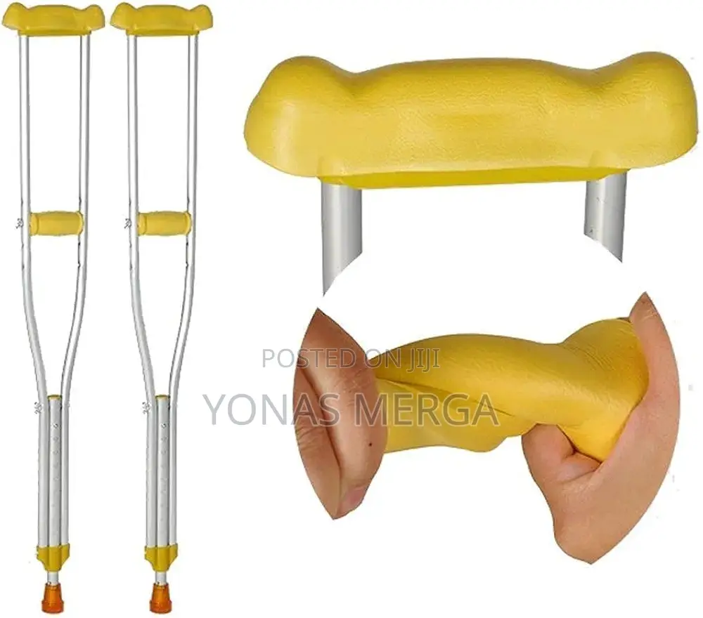Aluminum Underarm Crutches(2 Units)醬 CRUTCHES-PAIR壓ክራነች