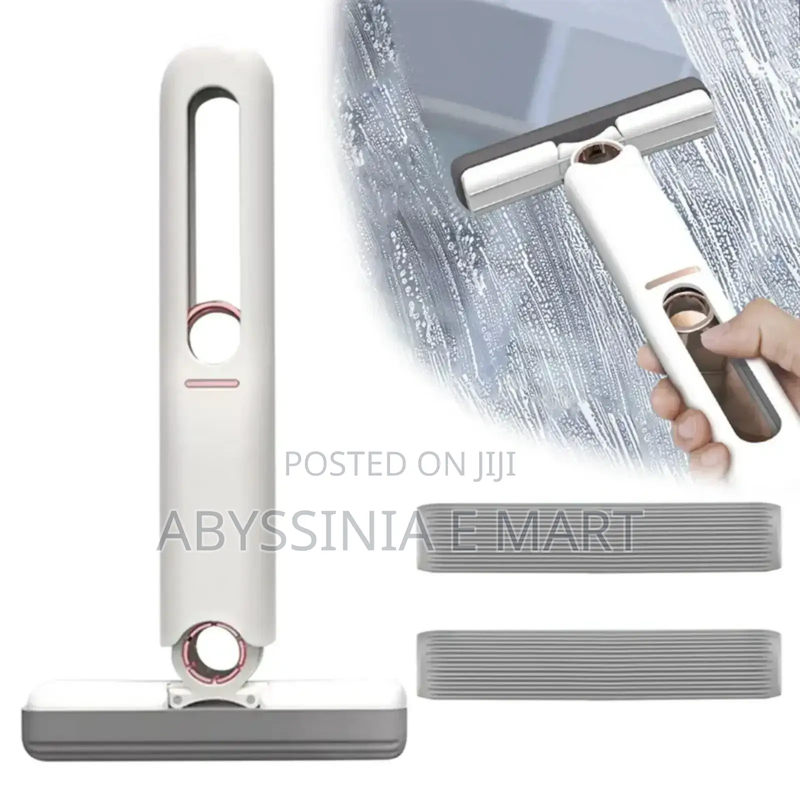 ከእጅ ንክኪ የፀዳ እና የራሱ መጭመቂያ ያለው Portable Mini Mop