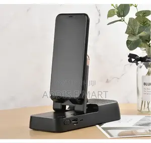 ሚሞሪ ካርድ የሚቀበል Bluetooth Speaker With Phone Holder