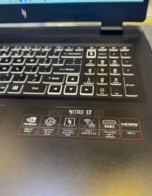 Photo - New Laptop Acer Nitro 17 16GB AMD Ryzen 7 SSD 1T
