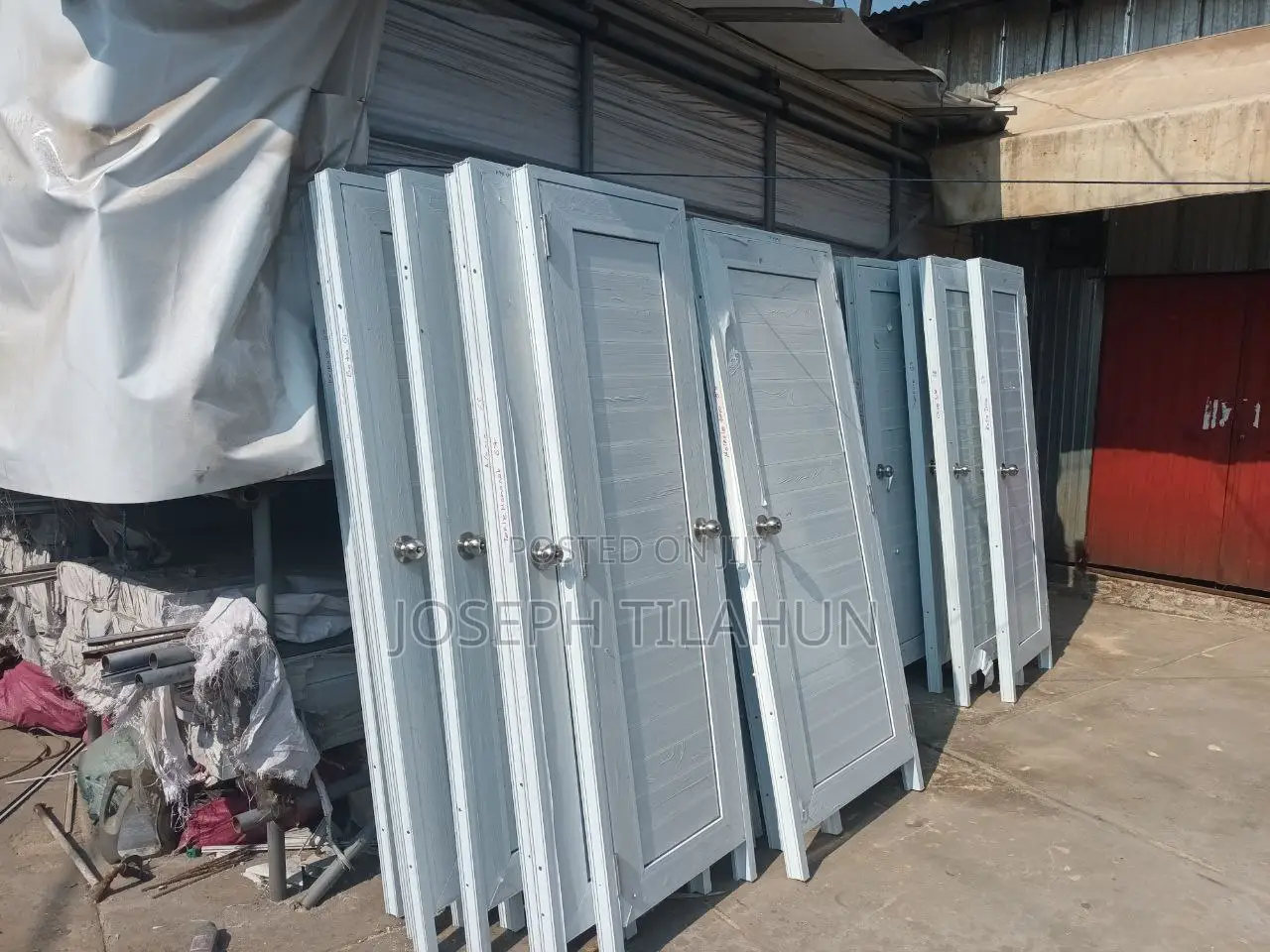 የ ፒቪሲ(Pvc) በሮችን ከ ቁልፍ ጋር በቅናሽ ዋጋ እያመረትን እንገኛለን!