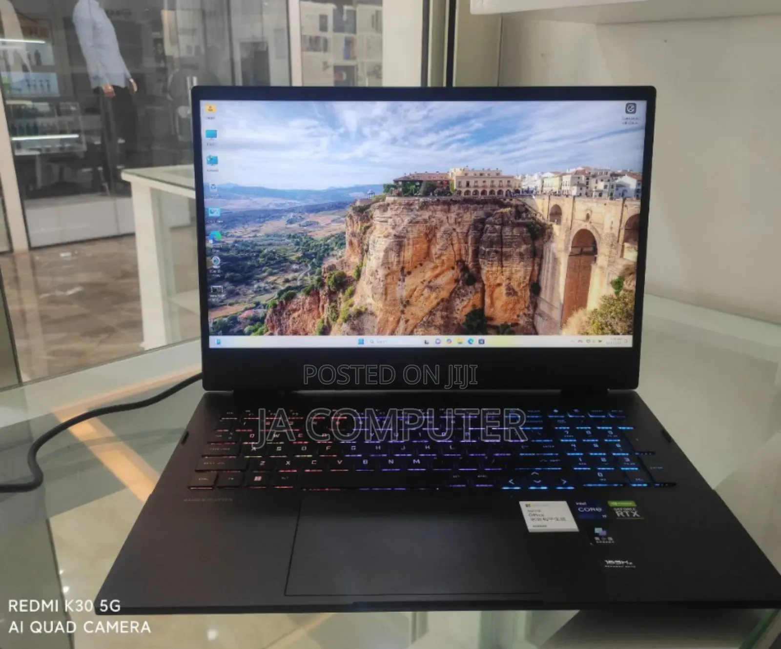 New Laptop HP Omen 16 16GB Intel Core I7 SSD 512GB