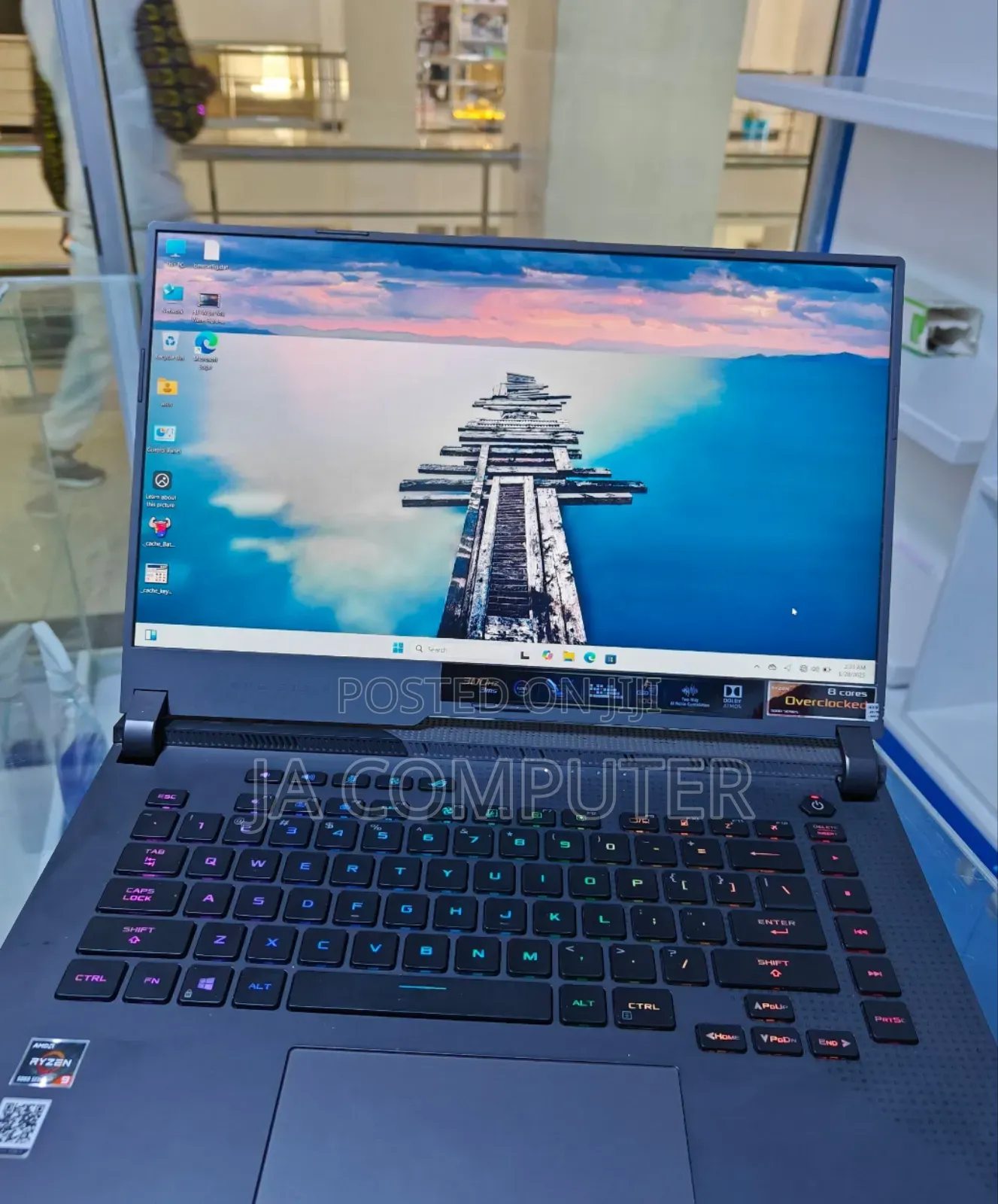 New Laptop Asus ROG Zephyrus G15 32GB AMD Ryzen 9 SSD 512GB