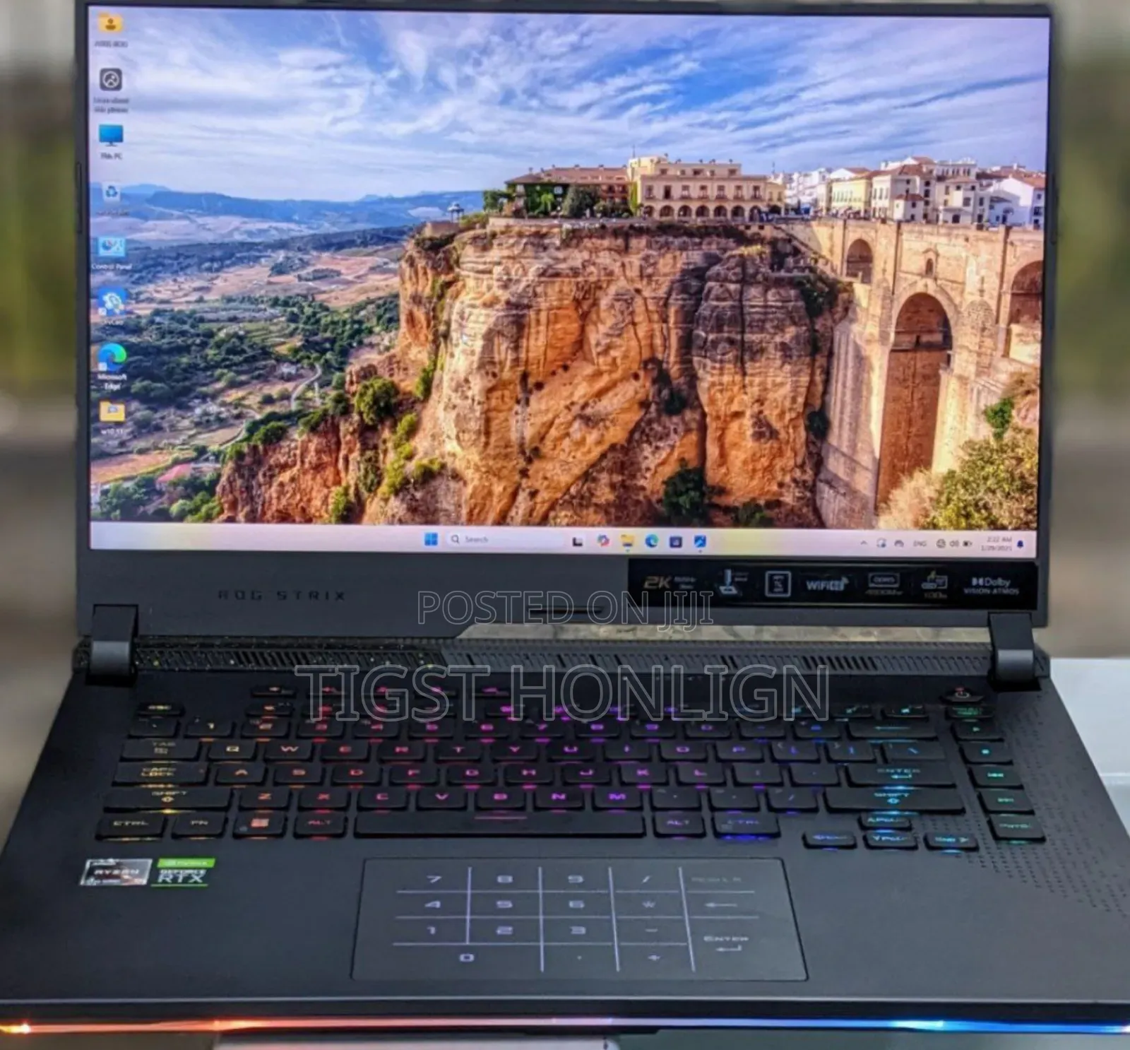 New Laptop Asus ROG Strix G15 16GB AMD Ryzen 9 SSD 1T