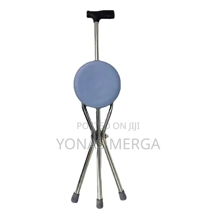 Walking Stick紅ከዘራ歟three-Legged Ergonomic Handle Stable Light