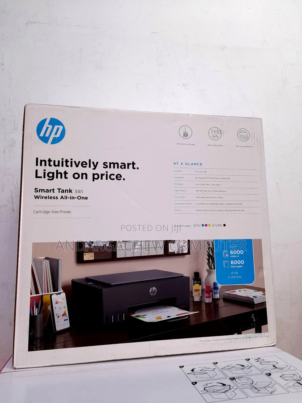 Hp Smart Tank 581 Printer