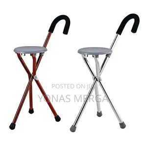 Photo - Waking Stick類ከዘራ፧Crutches Chair Medical Aid Folding Seat
