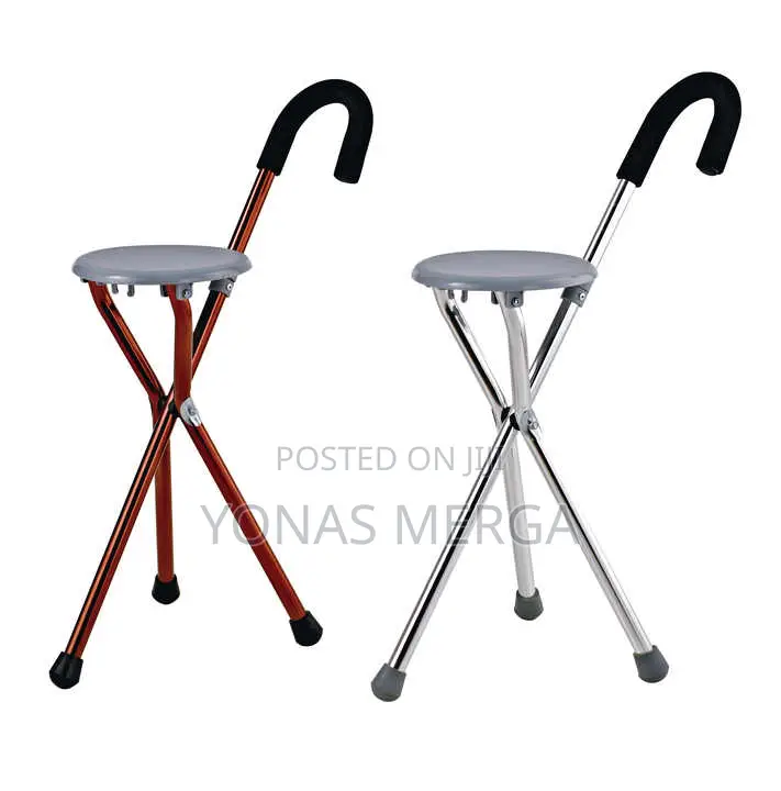 Waking Stick類ከዘራ፧Crutches Chair Medical Aid Folding Seat