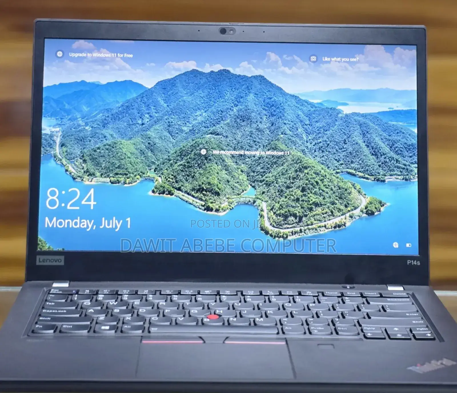 New Laptop Lenovo Thinkpad P14s 16GB Intel Core I7 SSD 512GB